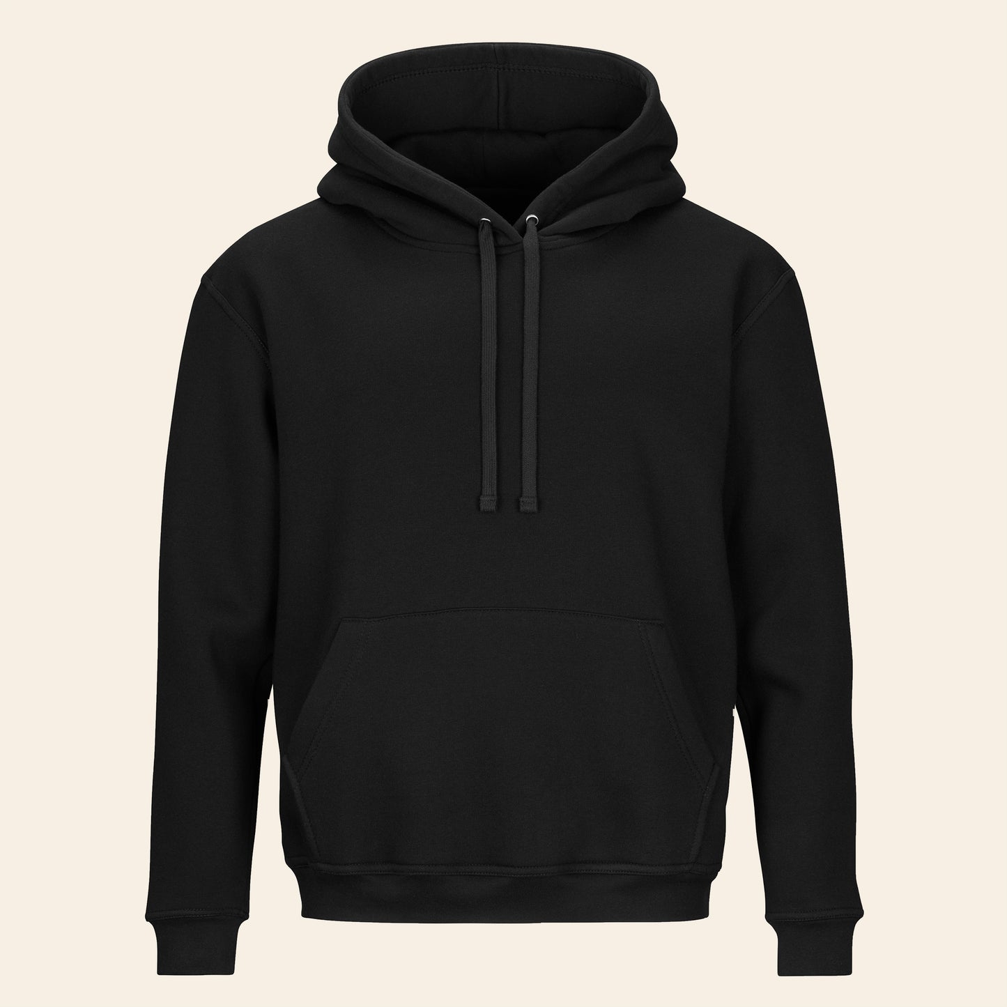 Blank Black Hoodie